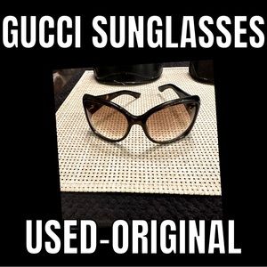 Gucci sunglasses used vintage- little scratched